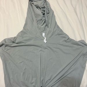 Lululemon hooded t shirt with tie